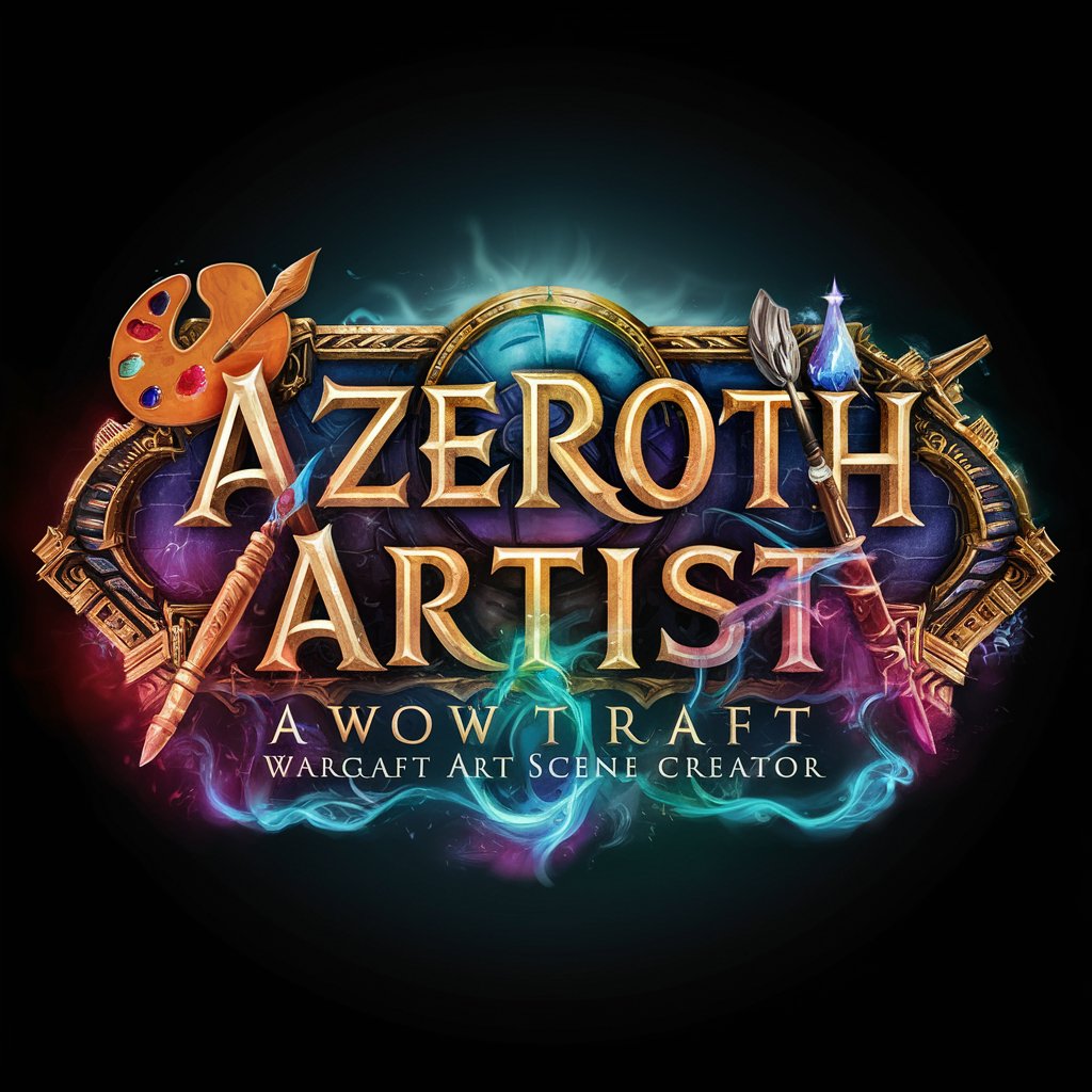 Warcraft (WoW) Art  Scene Creator