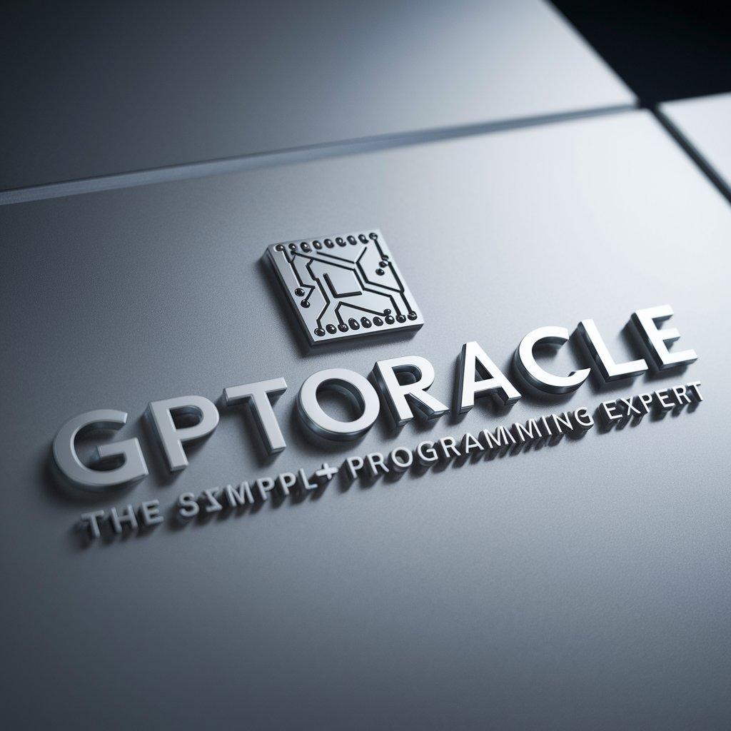 GptOracle | The SIMPL+ Programming Expert