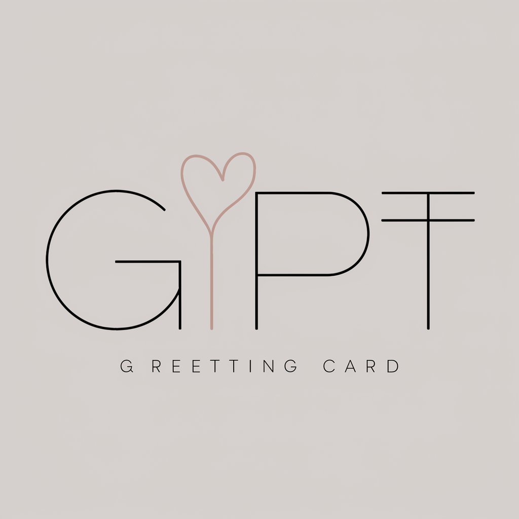 Greeting Card GPT: Minimalism