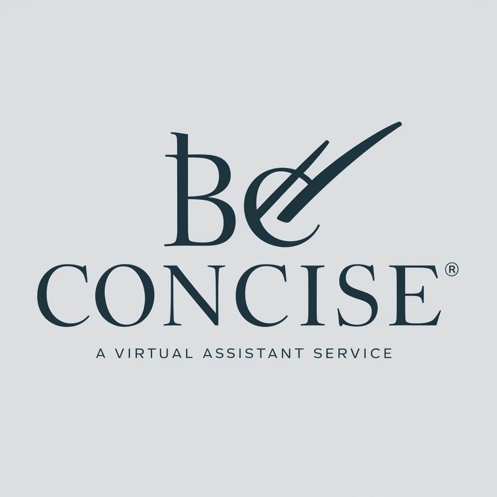 Be Concise