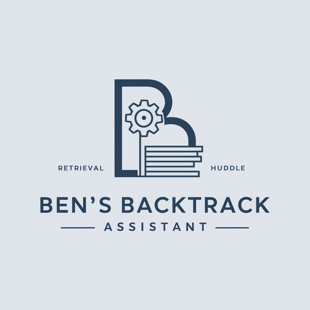 Ben's Backtrack Assistent in GPT Store