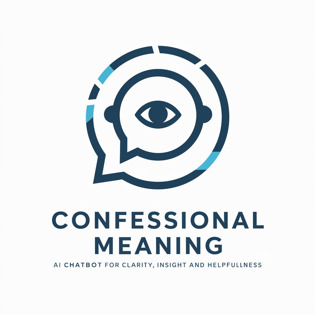 Confessional meaning?