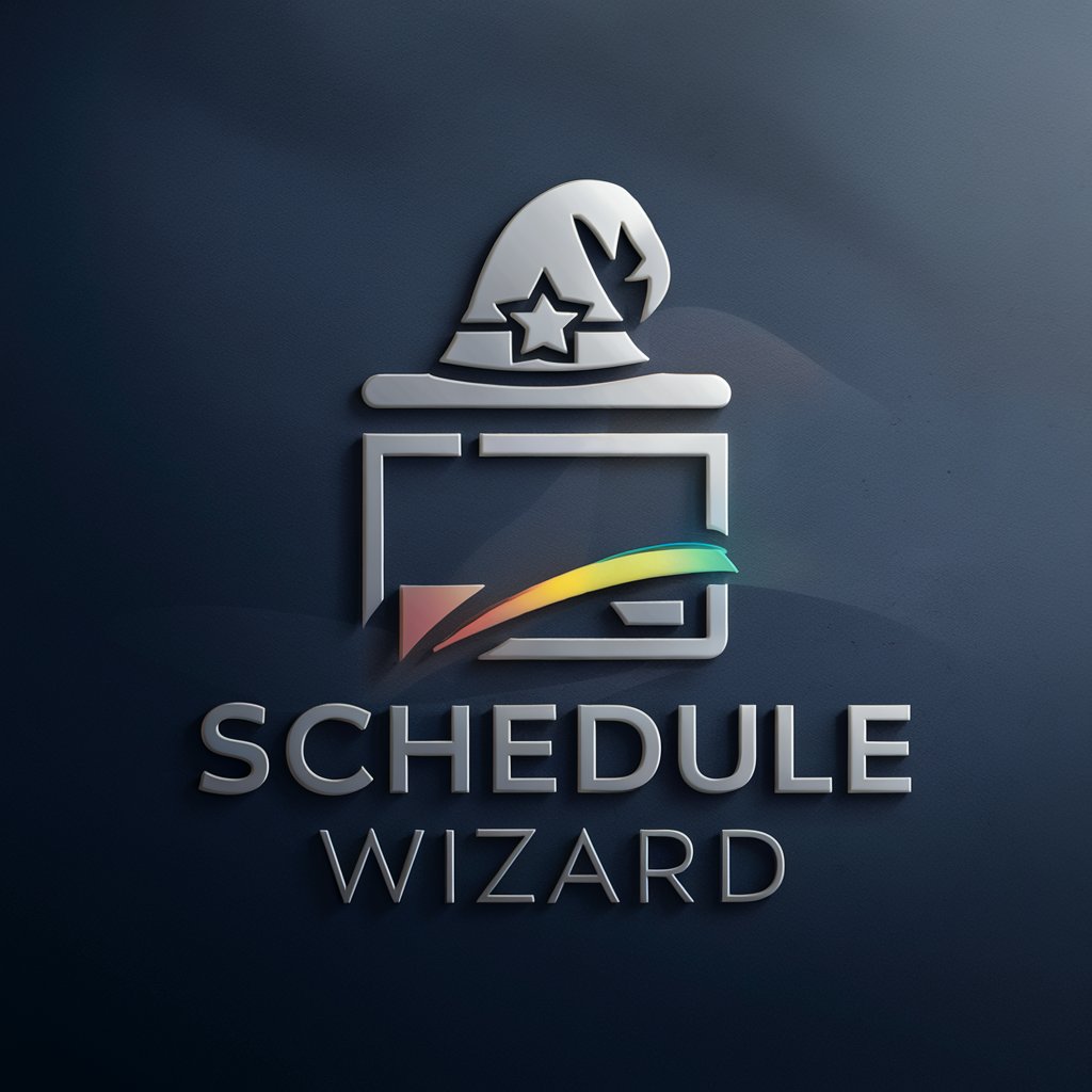 Schedule Wizard in GPT Store