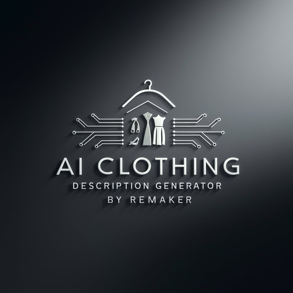AI Clothing Description Generator