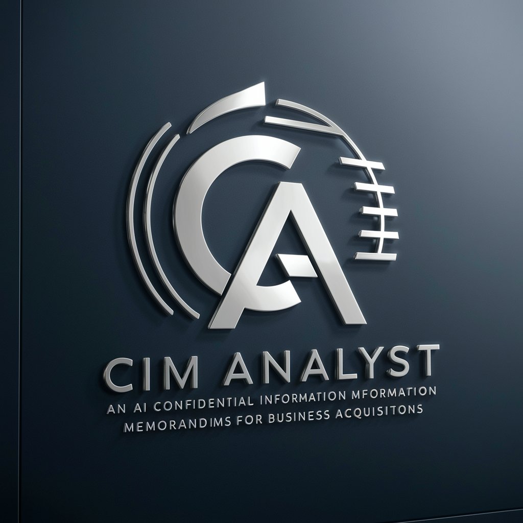 CIM Analyst in GPT Store