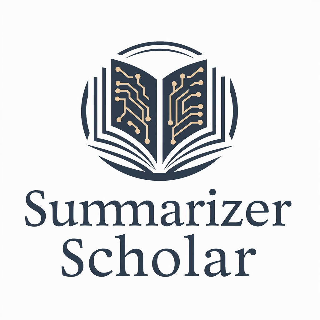 Summarizer Scholar in GPT Store