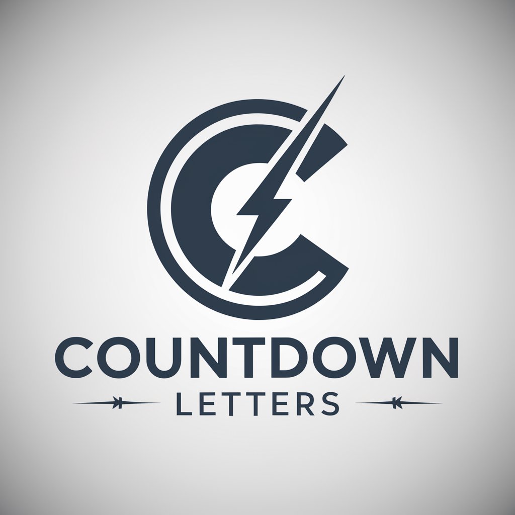 Countdown Letters