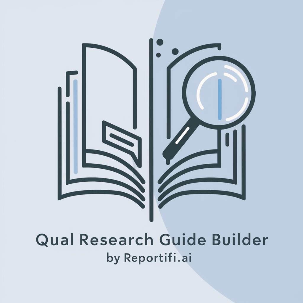 Qual Research Guide Builder by Reportifi.ai
