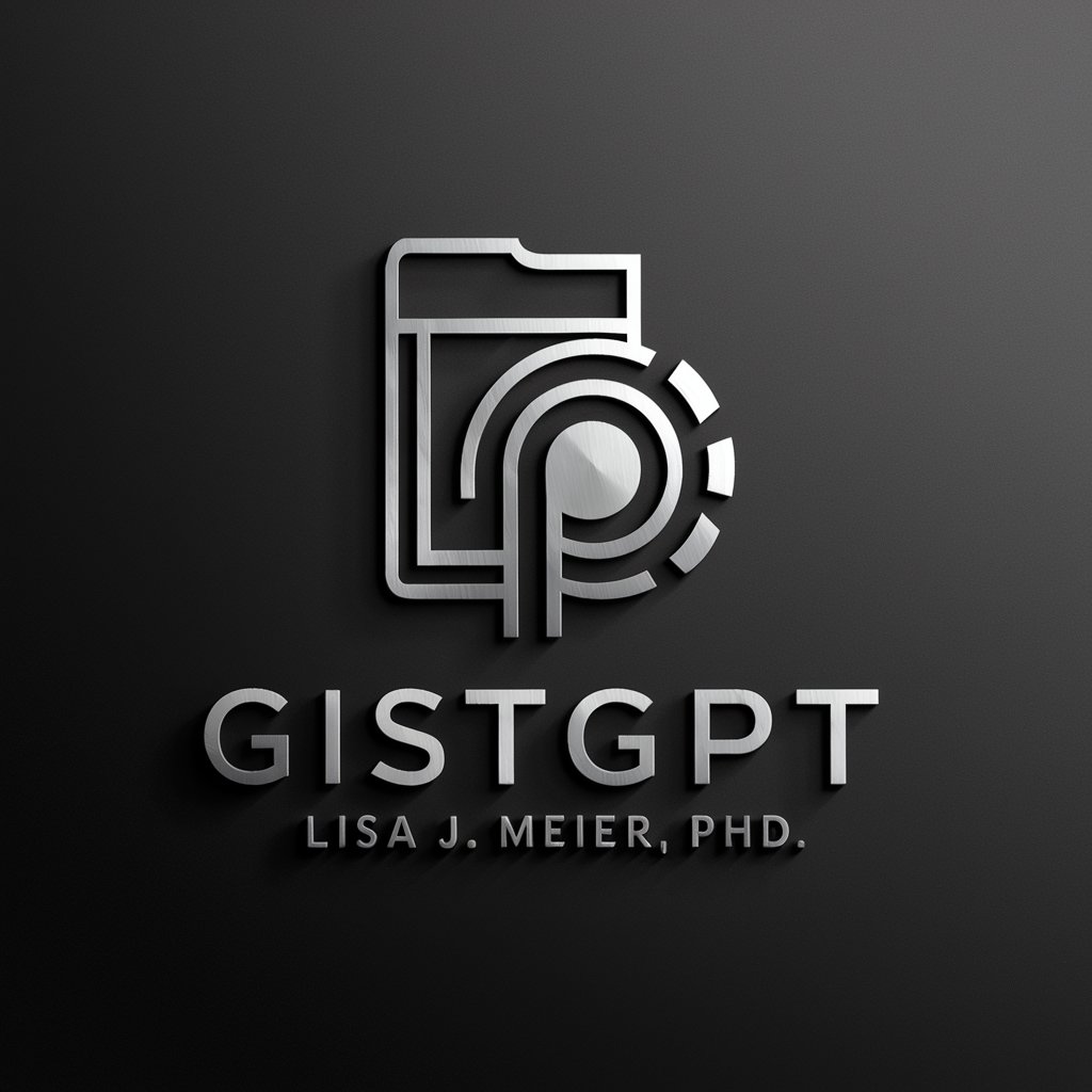 GistGPT by Lisa J Meier, PhD