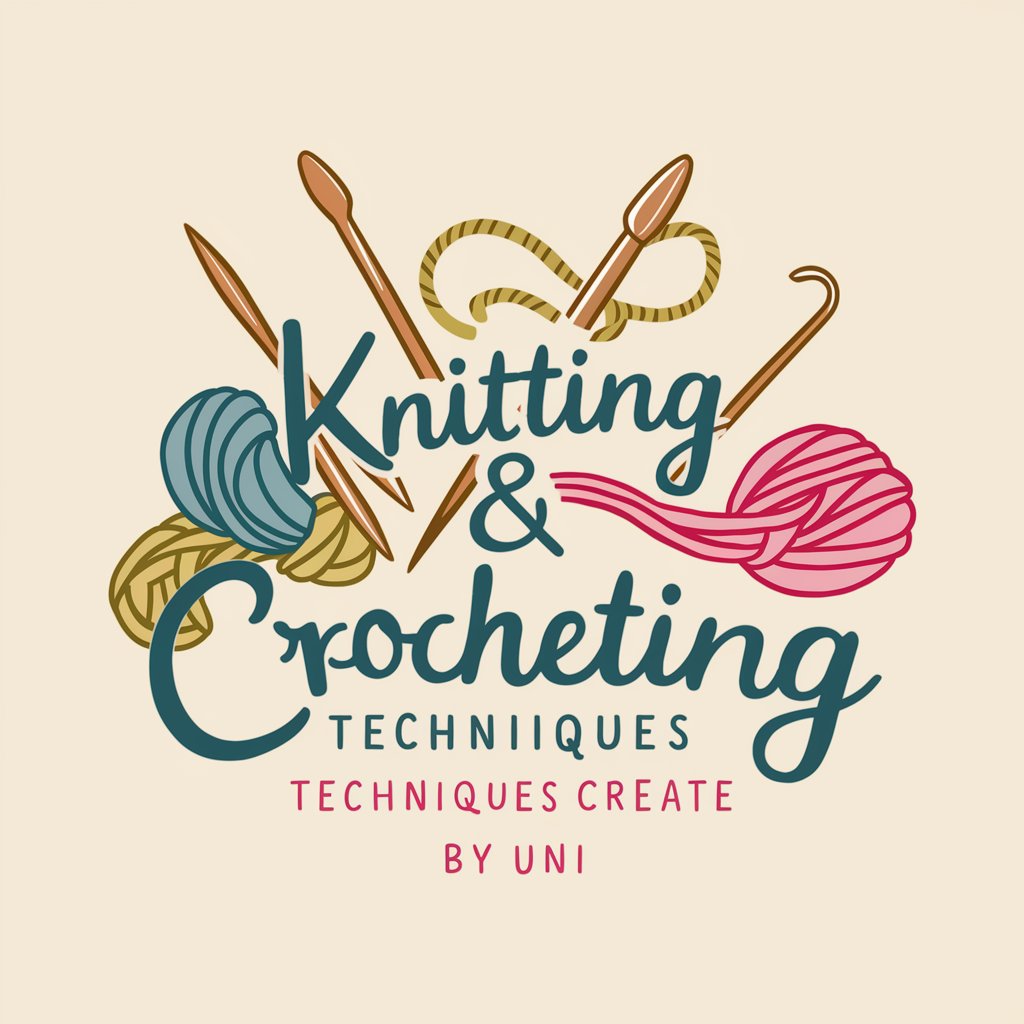 Knitting & Crocheting Techniques in GPT Store