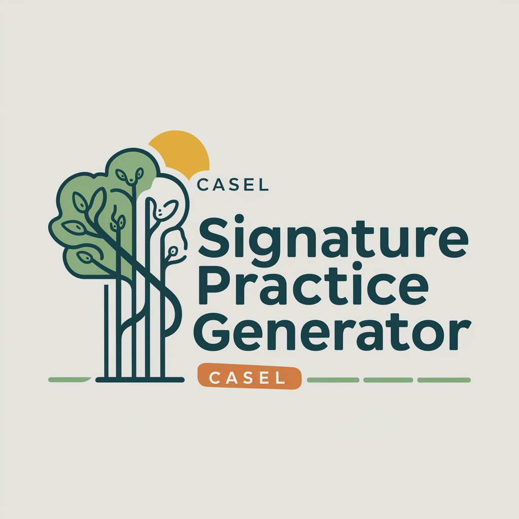 CASEL Signature Practice Generator