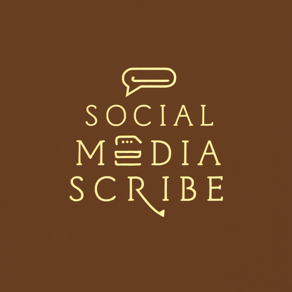 Modest Social Media Scribe