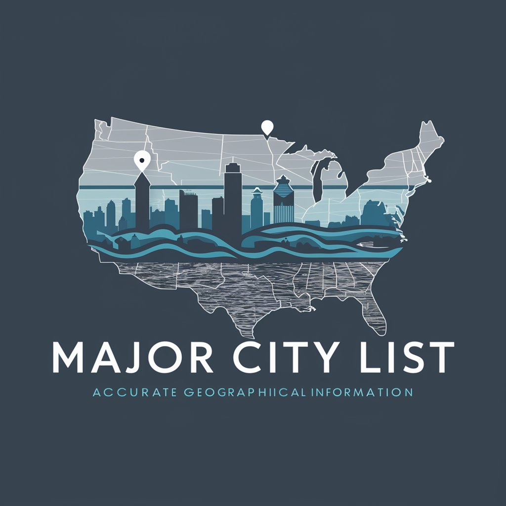 Major City List in GPT Store
