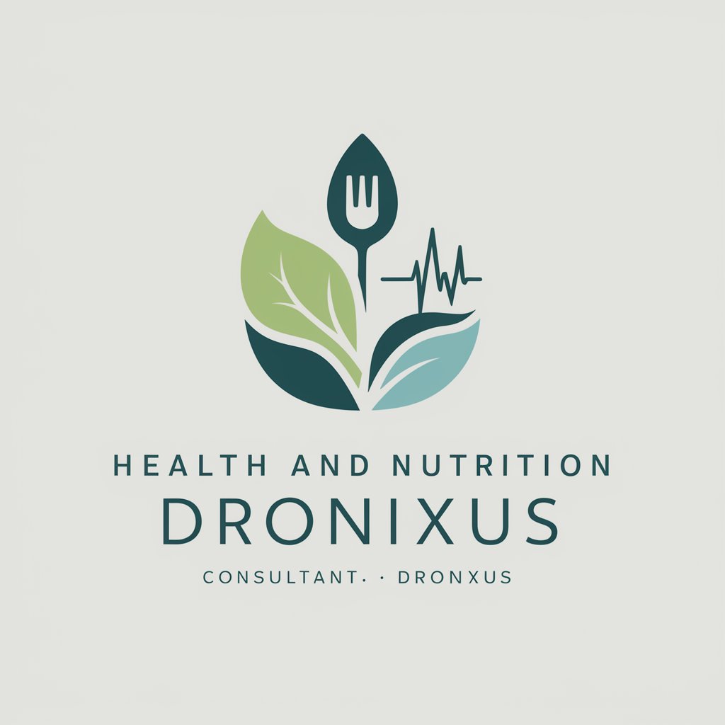 Health and Nutrition Consultant - Dronixus in GPT Store