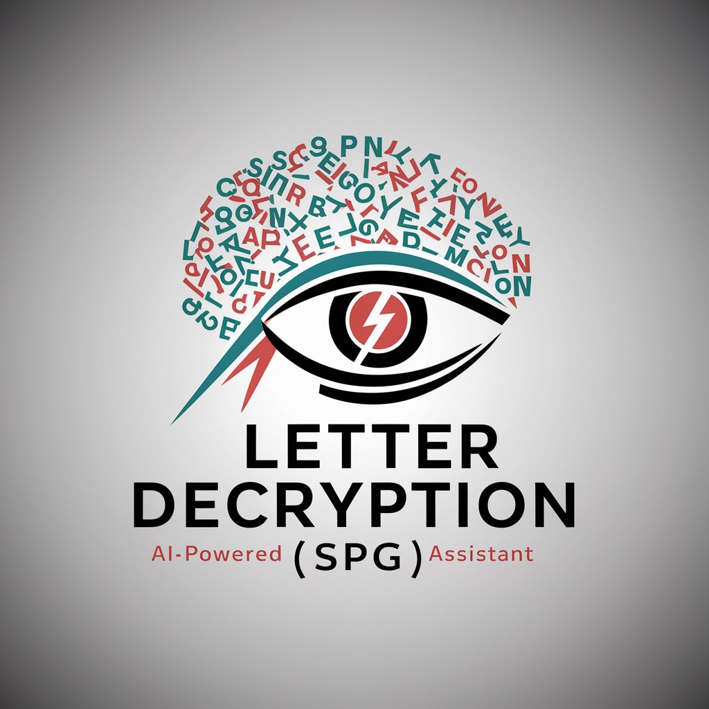 LETTER DECRYPTION (SPG) 🔤 in GPT Store
