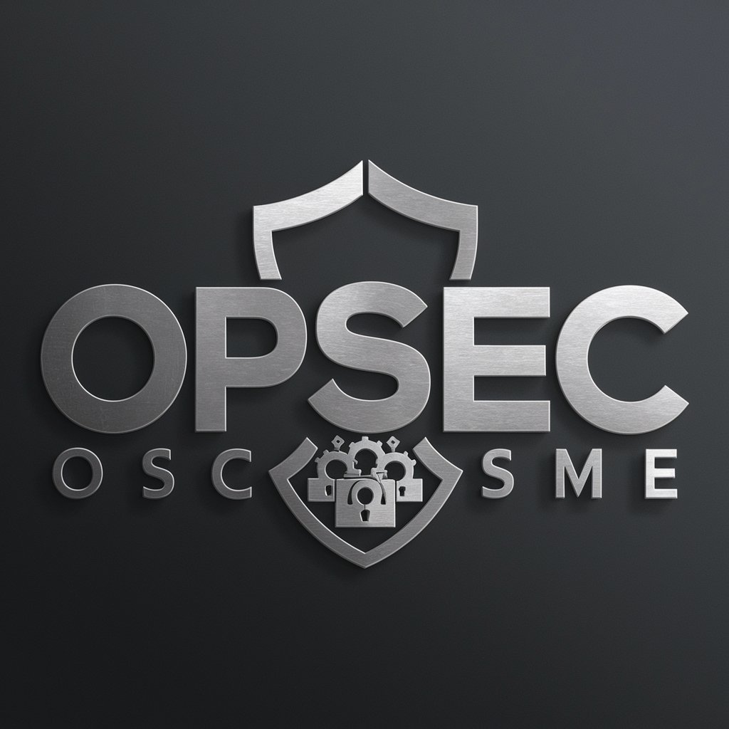 Industrial Security Operation Security OPSEC SME in GPT Store