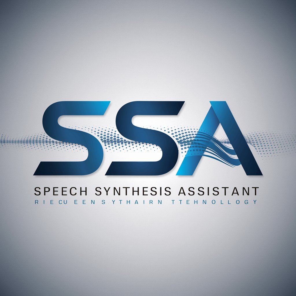 Speech Synthesis Assistant in GPT Store