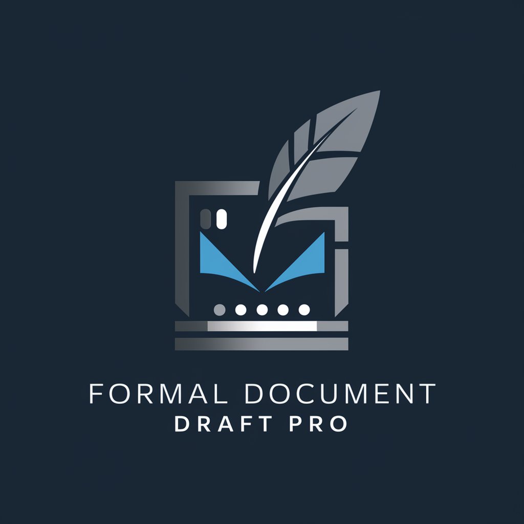 Formal Document Draft Pro in GPT Store