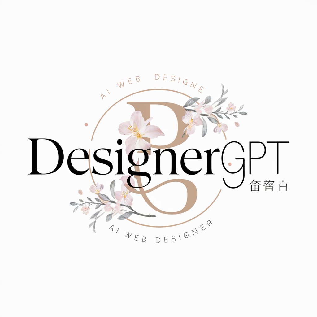 DesignerGPT 🌸  (Create Beautiful Websites)