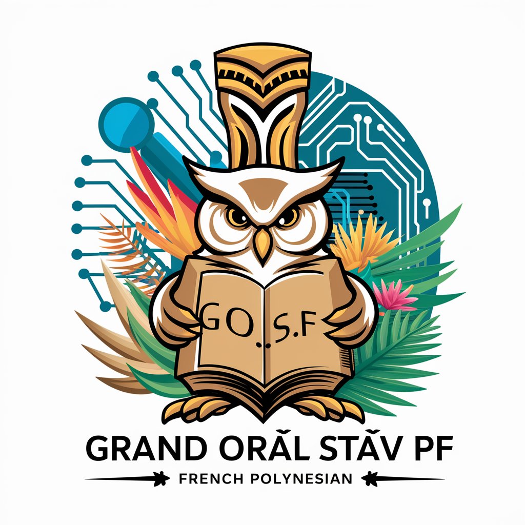 Grand Oral STAV PF in GPT Store