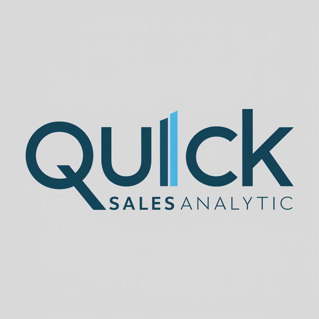 QuickSalesAnalytic in GPT Store