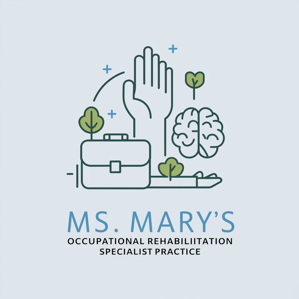 Occupational Rehabilitation Specialist (Ms. Mary)