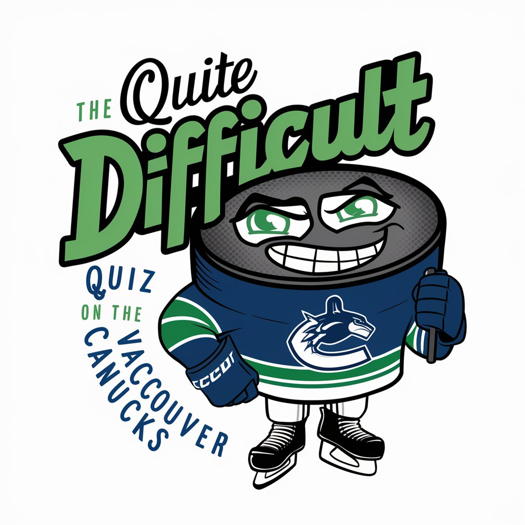 The Quite Difficult Quiz on the Vancouver Canucks in GPT Store