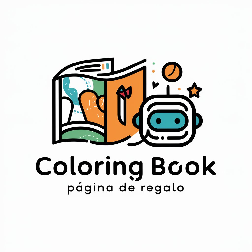 Coloring Book Página de Regalo
