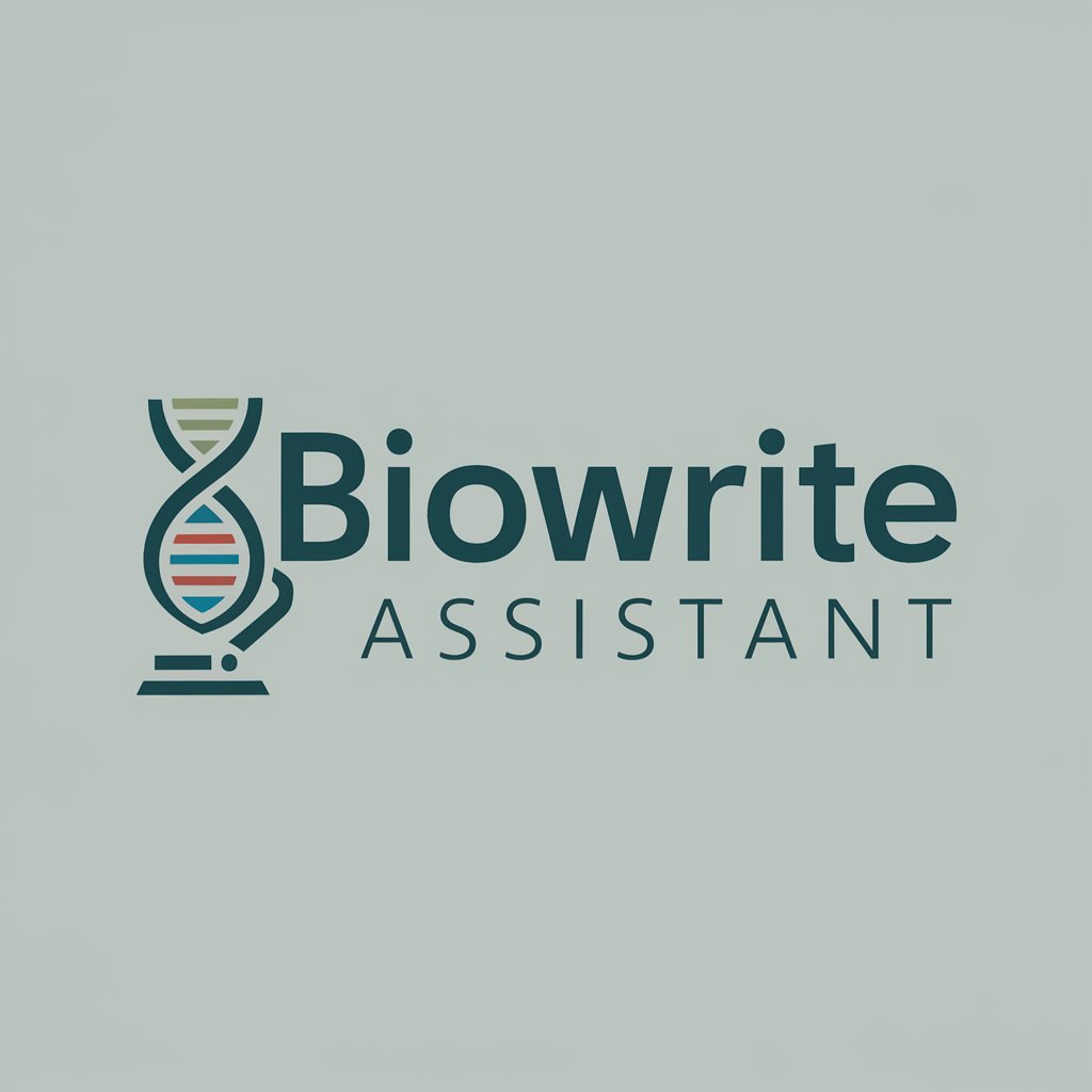 BioWrite Assistant in GPT Store