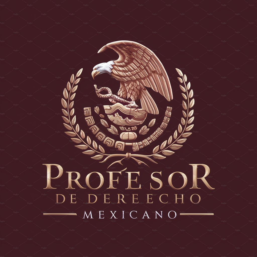 Profesor de Derecho Mexicano