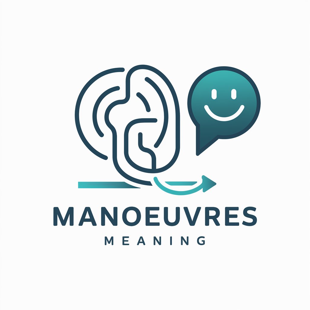Manoeuvres meaning?