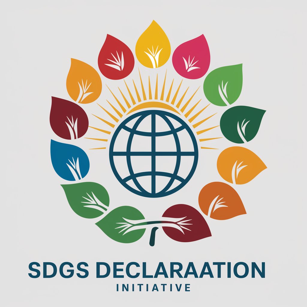 🌎SDGs Declaration in GPT Store