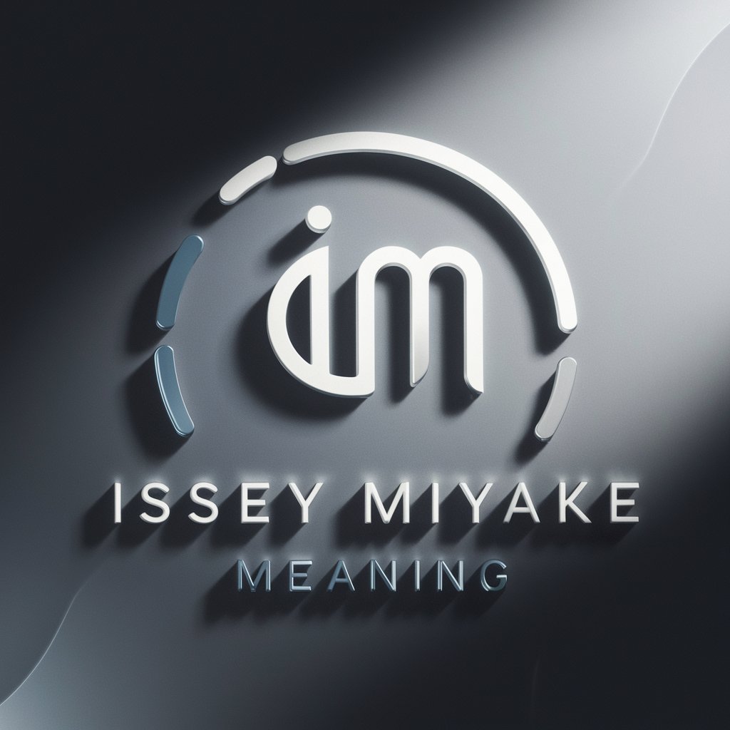 Issey Miyake meaning?