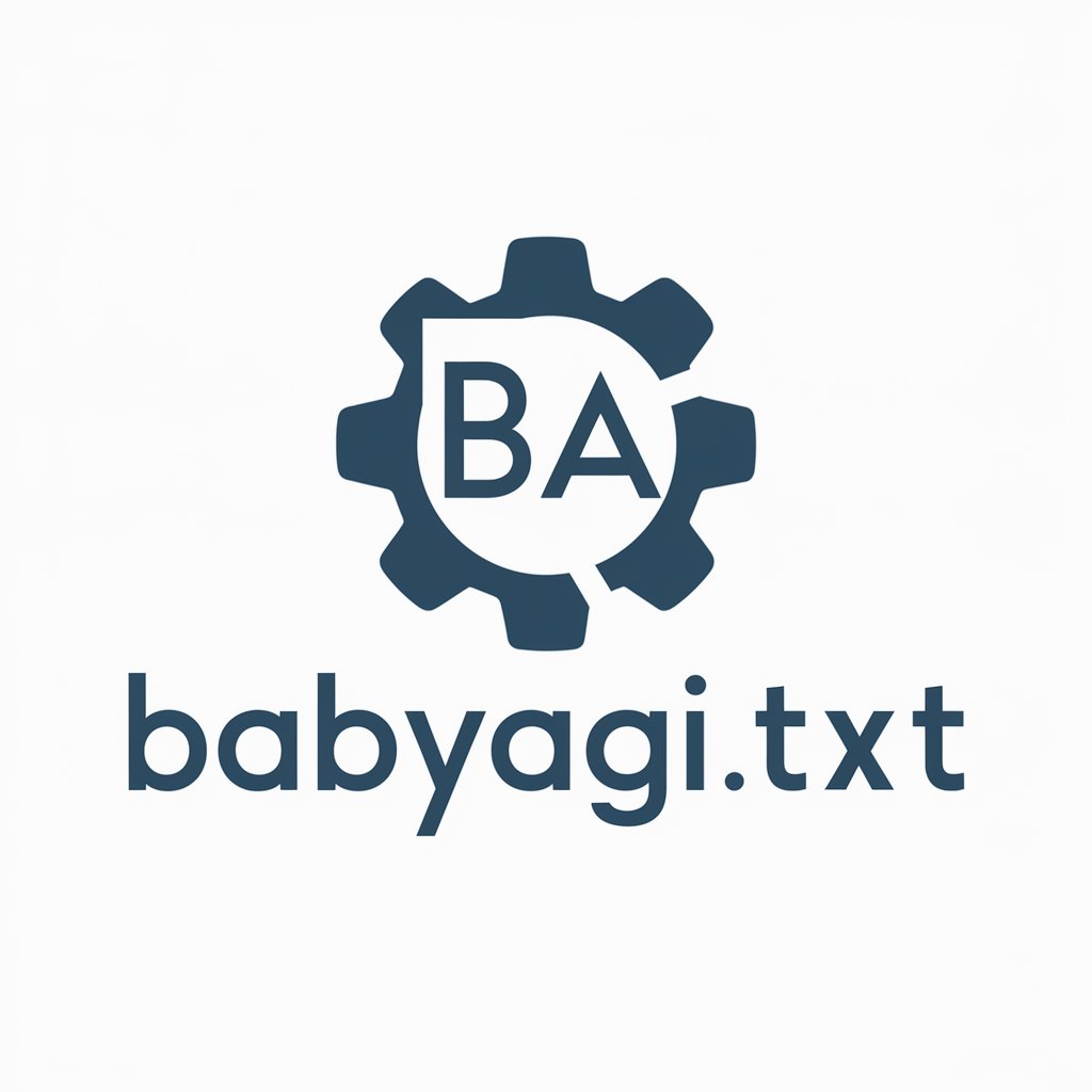 BabyAgi.txt in GPT Store