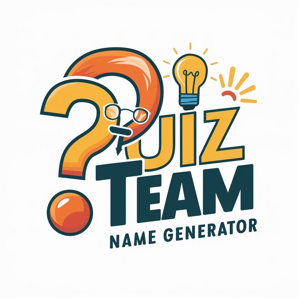 Quiz Team Name Generator