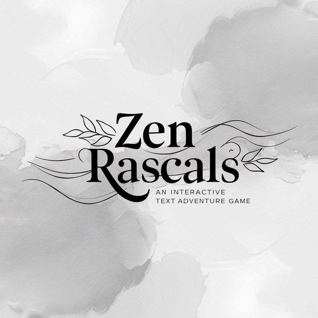Zen Rascals, a text adventure game in GPT Store