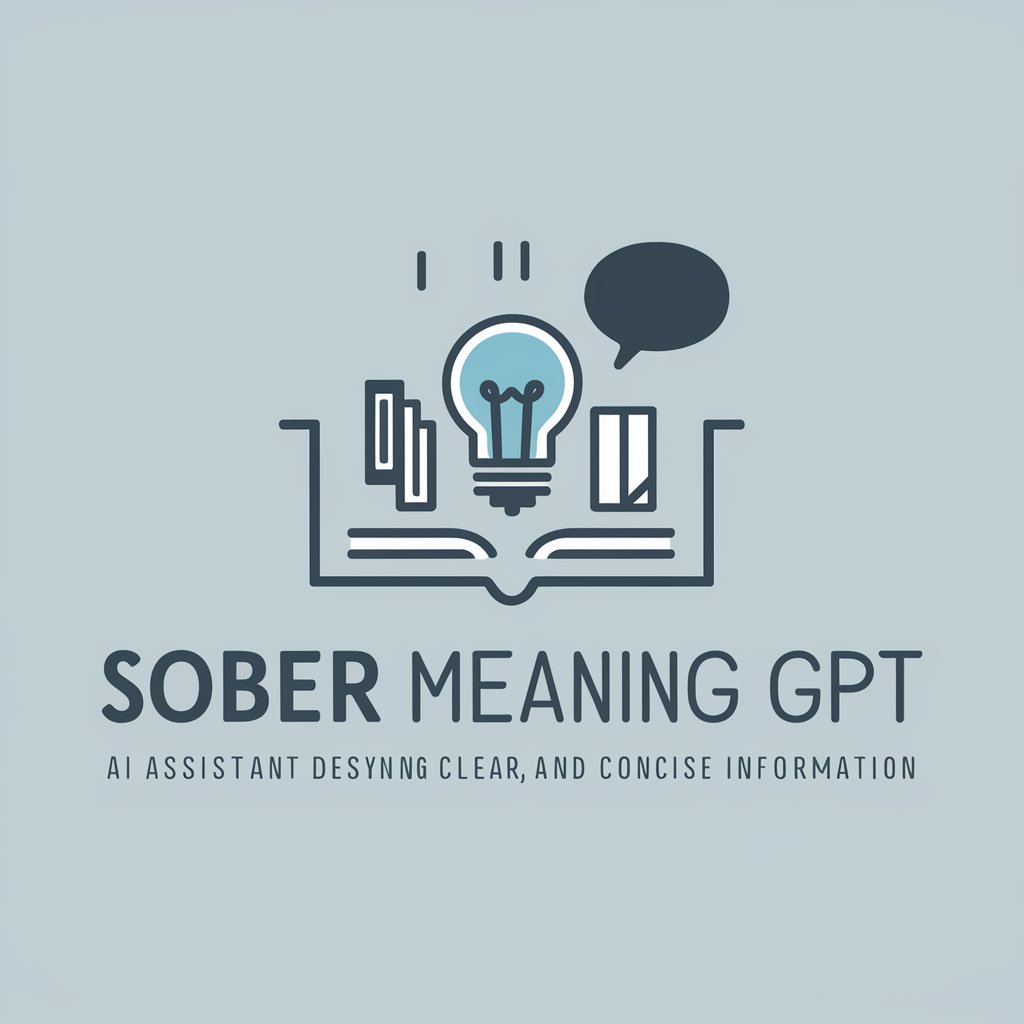 Sober meaning?