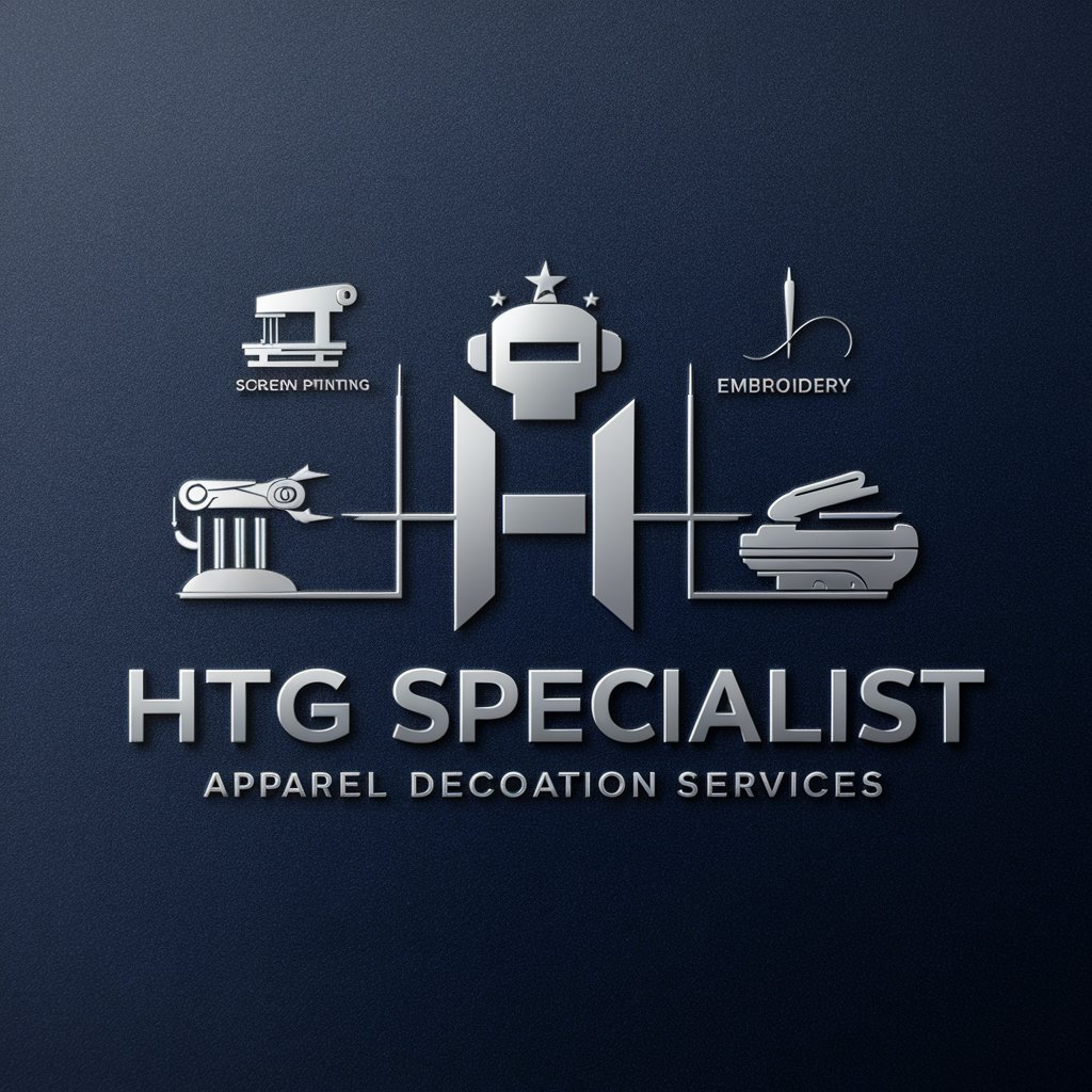 HTG Apparel Decoration Specialist in GPT Store