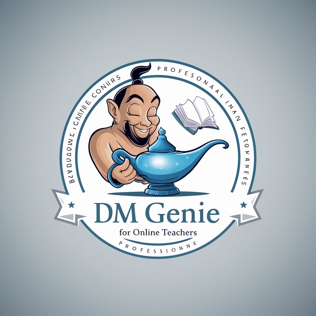 DM Genie for Online Teachers (Trial Version) in GPT Store