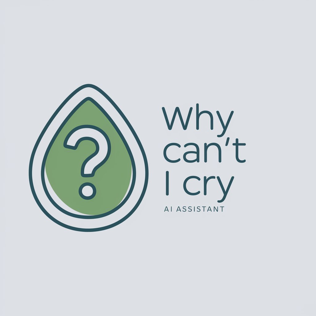 Why Can't I Cry meaning?