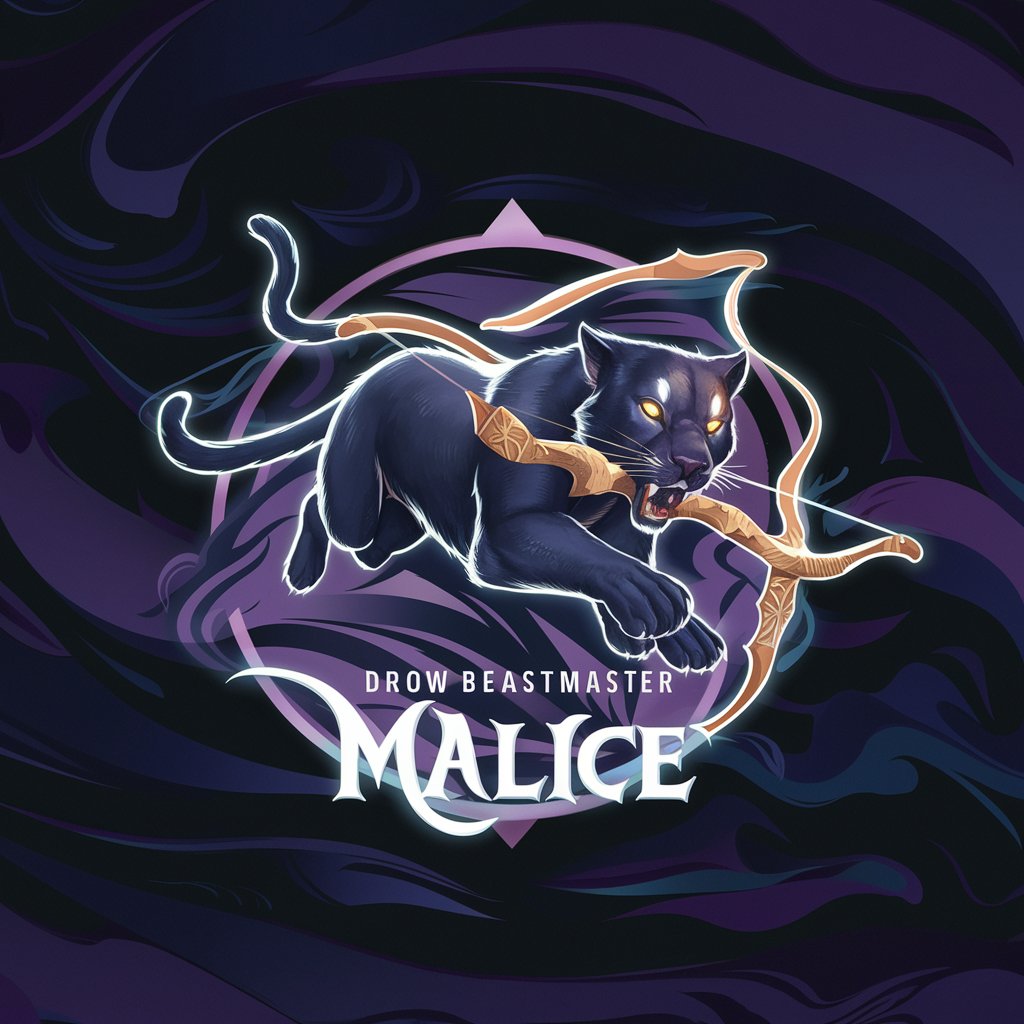 Roleplaying Adventure: Malice, Drow Beastmaster in GPT Store