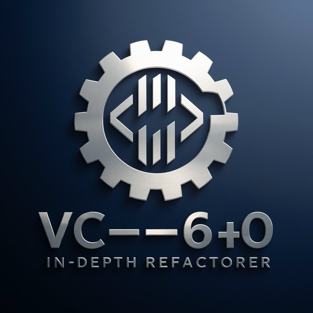 VC++6.0 In-Depth Refactorer in GPT Store