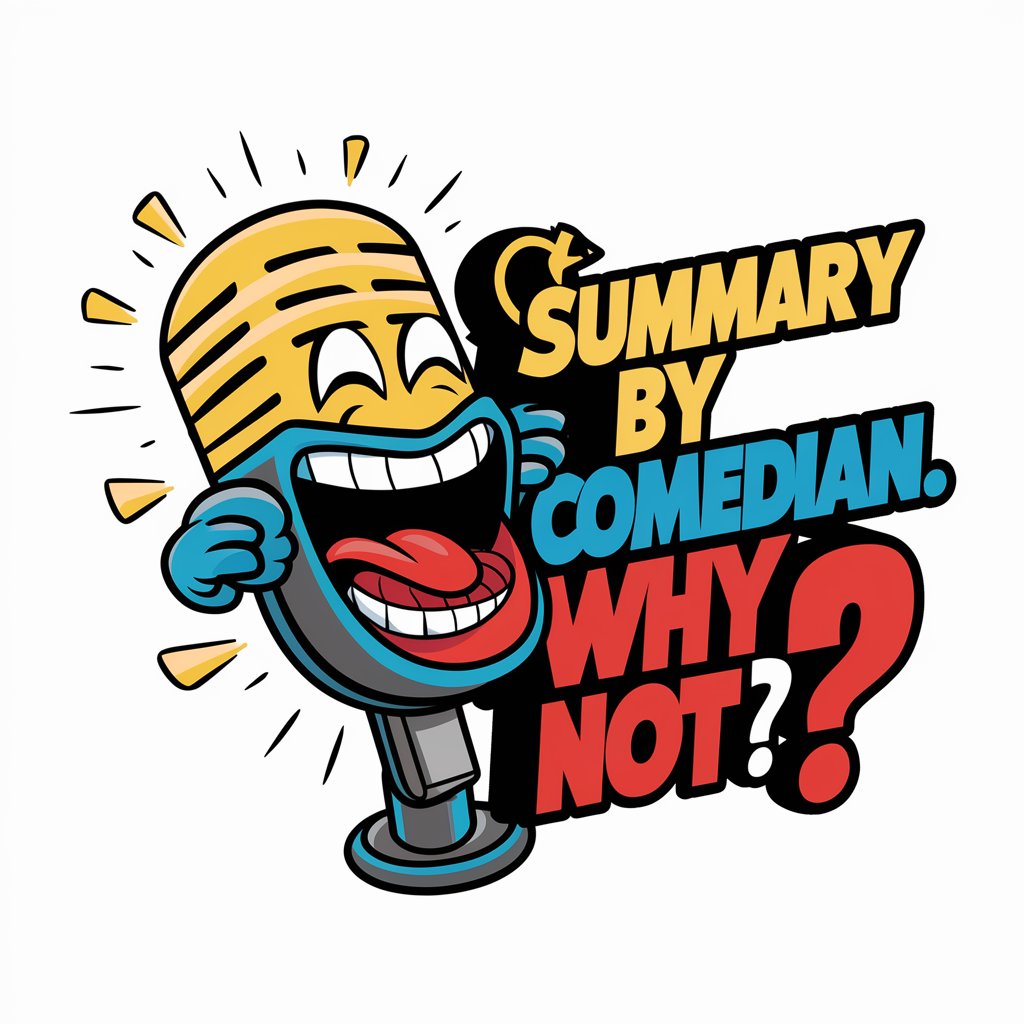 🤣Summary by Comedian. WHY NOT? in GPT Store