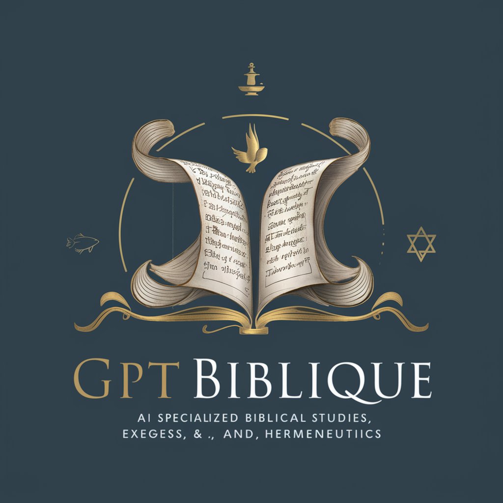 "GPTBiblique" in GPT Store