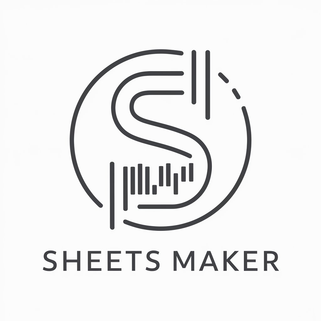 Sheets Maker in GPT Store
