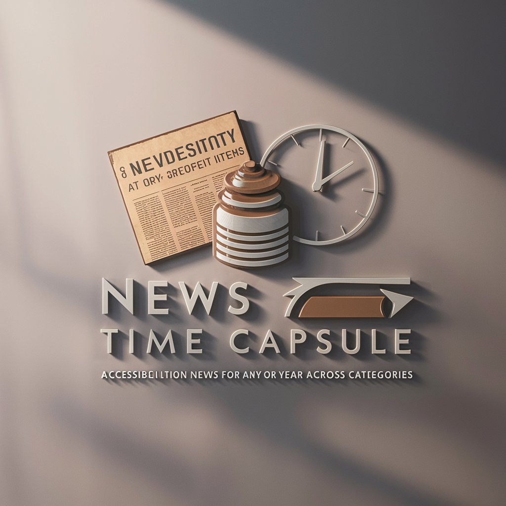 News Time Capsule in GPT Store