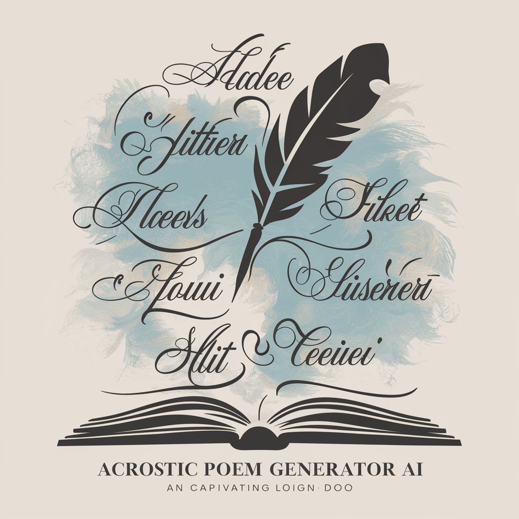 Acrostic Poem Generator