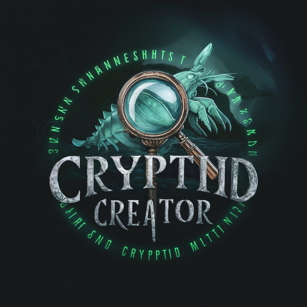 Cryptid Creator in GPT Store