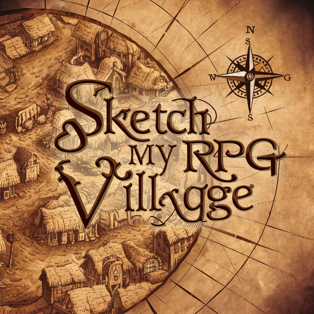 Sketch my RPG village