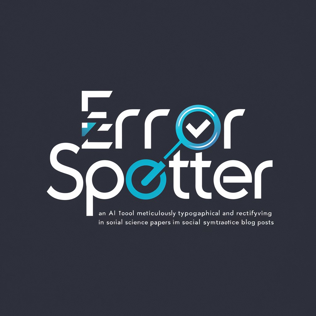 Error Spotter in GPT Store